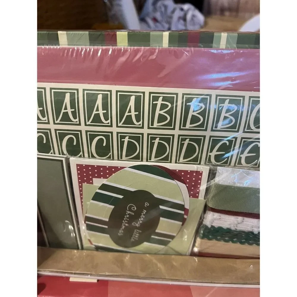 JoAnn Scrap Essentials Memories Made Easy Scrapbook Kit ~ Home for the Holidays